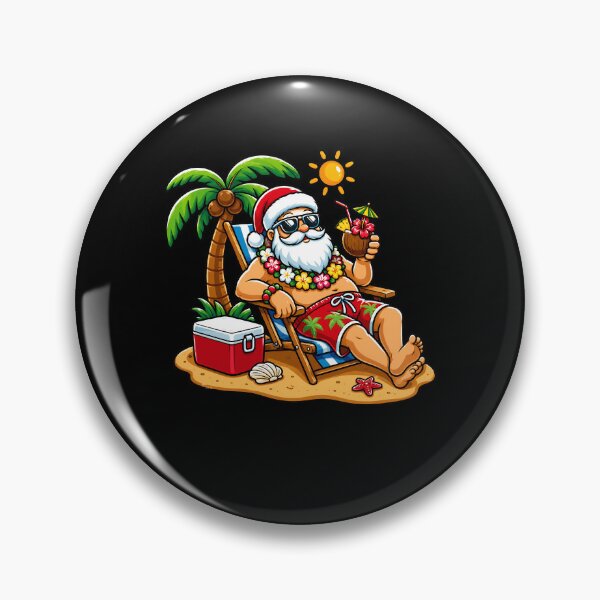 Item preview, Santa Claus in Swim Christmas in July designed and sold by KarimSoCute.