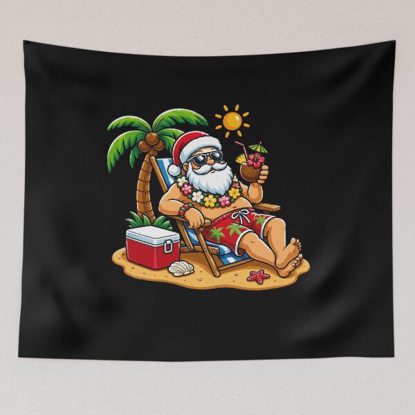 Item preview, Santa Claus in Swim Christmas in July designed and sold by KarimSoCute.