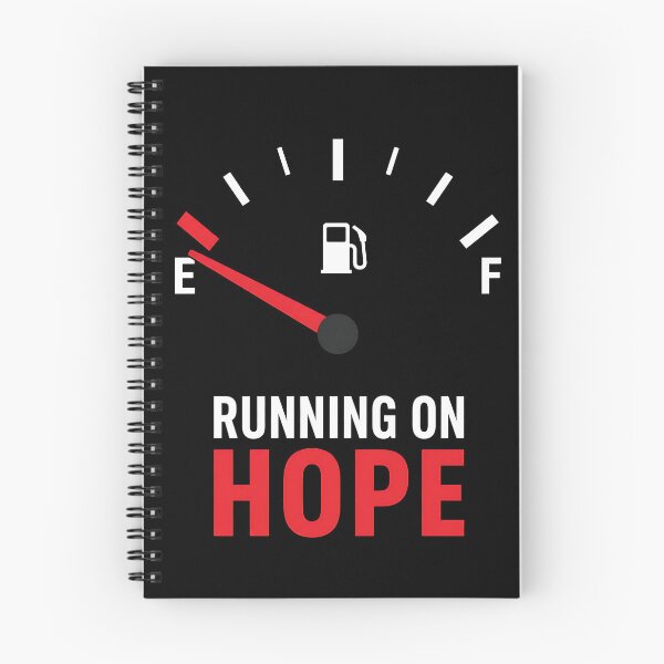 Item preview, Running On Hope Empty Gas Gauge Bumper designed and sold by MUGEN WORKS.