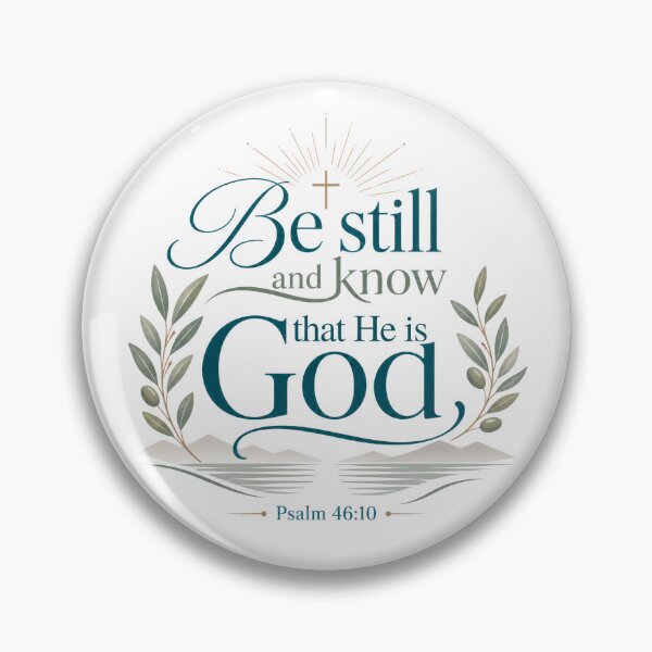 Item preview, Be Still and Know Psalm 46:10 designed and sold by TheLampClothing.