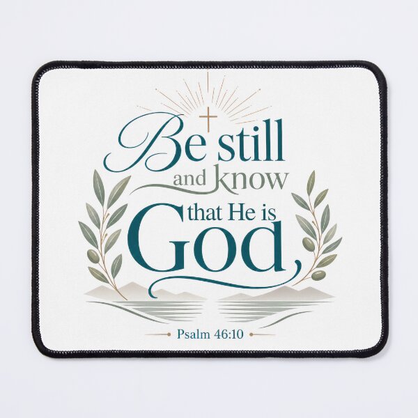 Item preview, Be Still and Know Psalm 46:10 designed and sold by TheLampClothing.