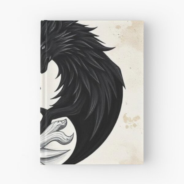 Item preview, Wolf yin yang designed and sold by Black Rose Products .
