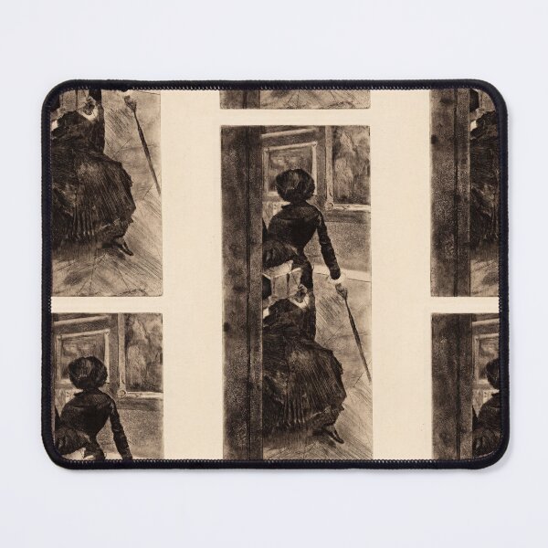 Item preview, Woman at the Louvre Mary Cassatt designed and sold by artofuniverse.