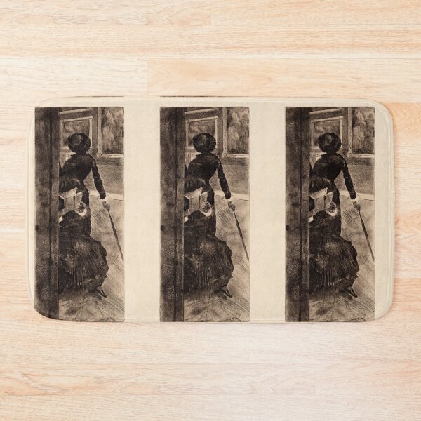 Item preview, Woman at the Louvre Mary Cassatt designed and sold by artofuniverse.
