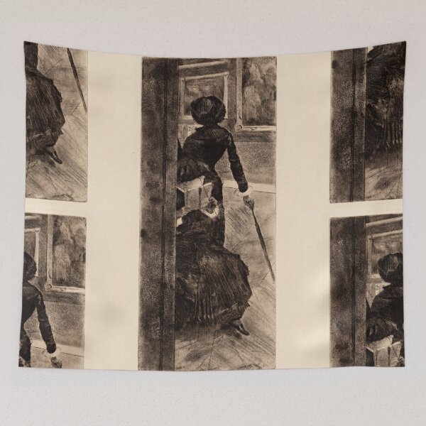 Item preview, Woman at the Louvre Mary Cassatt designed and sold by artofuniverse.