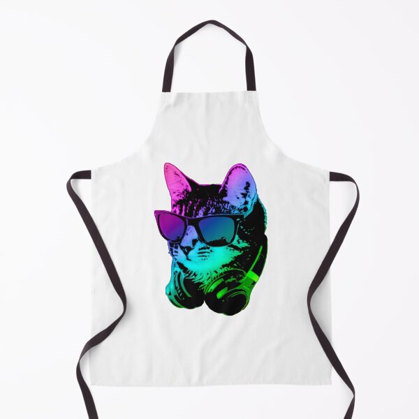 Item preview, Vibrant Cat Sunglasses Headphones Aesthetic designed and sold by marke770.