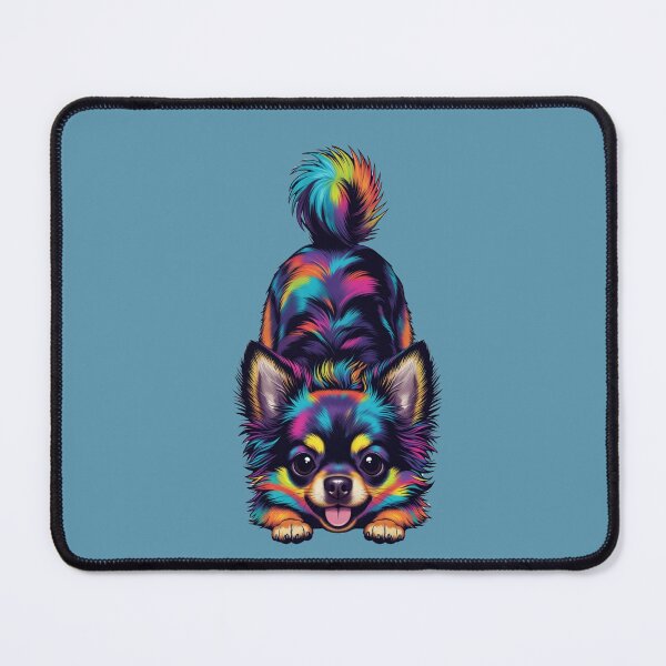 Item preview, Sassy Neon Rebel Chihuahua – Playful Cyber Attitude designed and sold by design-rebell.