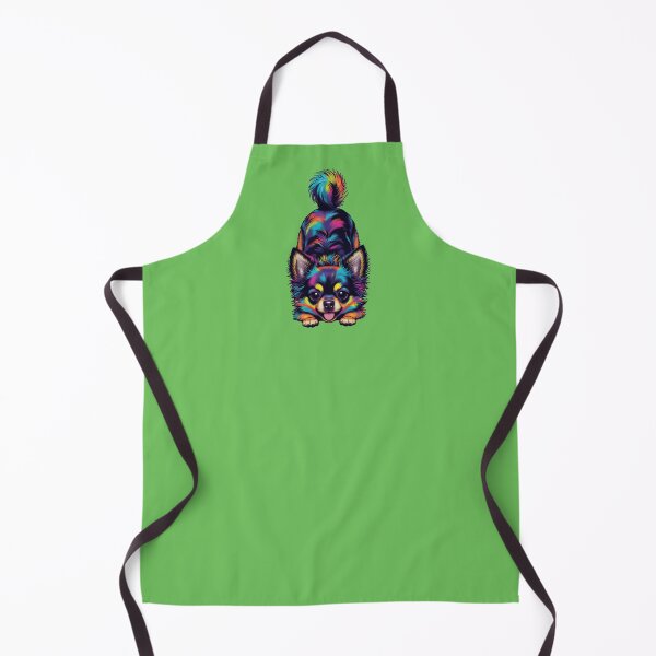 Item preview, Sassy Neon Rebel Chihuahua – Playful Cyber Attitude designed and sold by design-rebell.