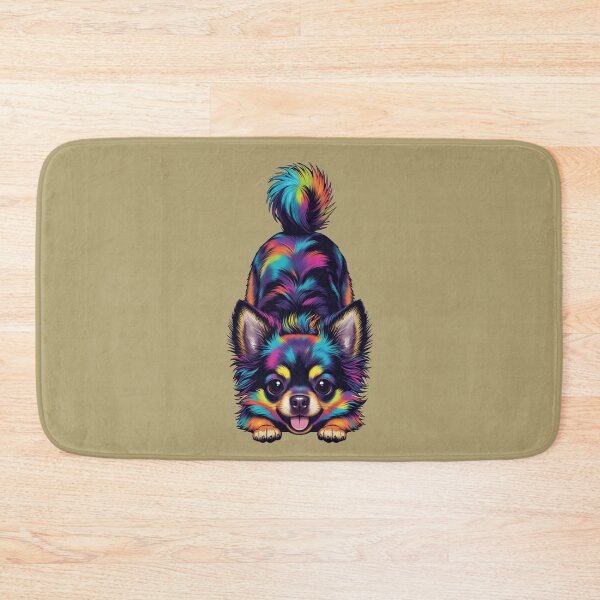 Item preview, Sassy Neon Rebel Chihuahua – Playful Cyber Attitude designed and sold by design-rebell.