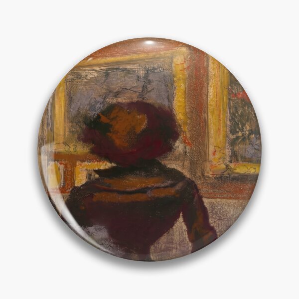 Item preview, Woman Viewing Paintings at the Louvre designed and sold by artofuniverse.