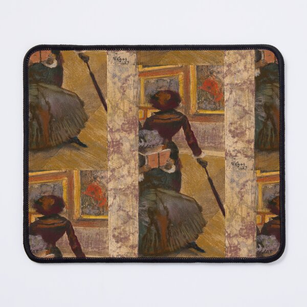 Item preview, Woman Viewing Paintings at the Louvre designed and sold by artofuniverse.