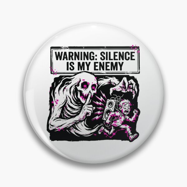 Item preview, Silence Is My Enemy Music Lover designed and sold by XYZ LAB by Jesuperman.