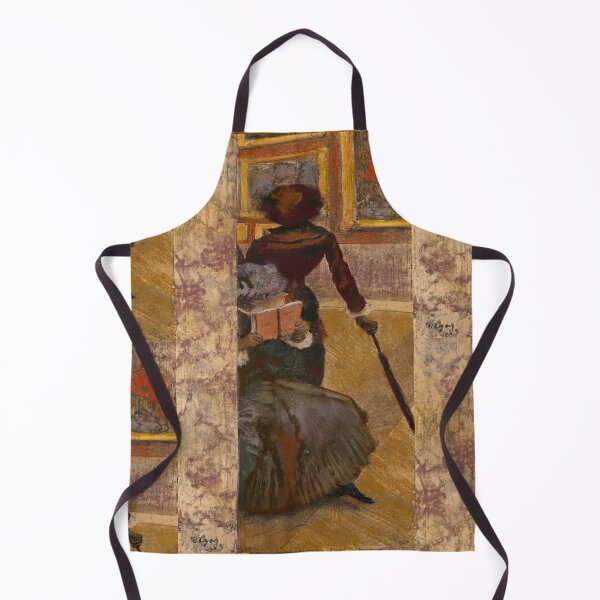 Item preview, Woman Viewing Paintings at the Louvre designed and sold by artofuniverse.