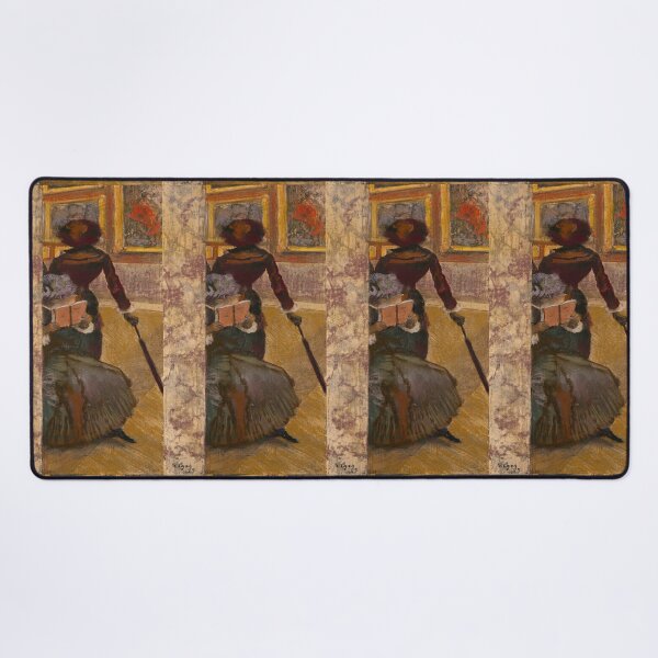 Item preview, Woman Viewing Paintings at the Louvre designed and sold by artofuniverse.