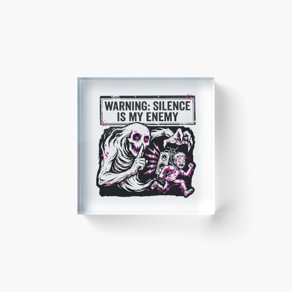 Item preview, Silence Is My Enemy Music Lover designed and sold by XYZ LAB by Jesuperman.