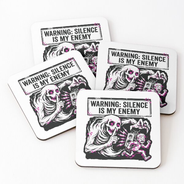 Item preview, Silence Is My Enemy Music Lover designed and sold by XYZ LAB by Jesuperman.