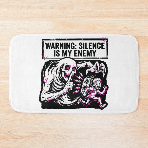 Item preview, Silence Is My Enemy Music Lover designed and sold by XYZ LAB by Jesuperman.