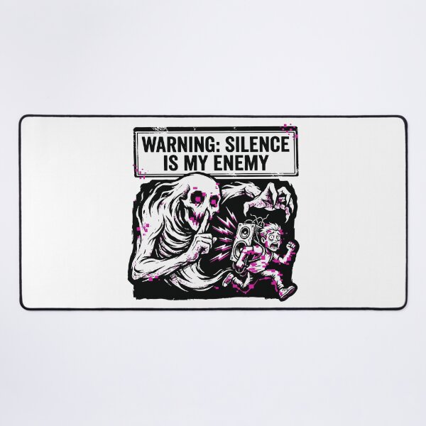 Item preview, Silence Is My Enemy Music Lover designed and sold by XYZ LAB by Jesuperman.