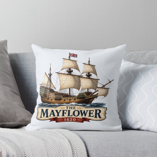 Artikelvorschau, Die Mayflower 1620 entworfen und verkauft von Myra365Art.