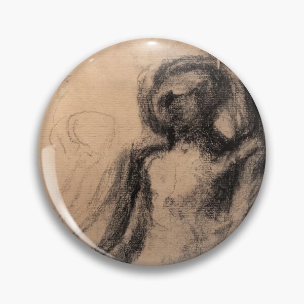 Item preview, Standing Nude Figure Charcoal Study designed and sold by artofuniverse.