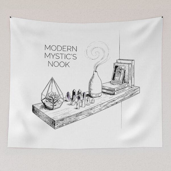 Item preview, The Apartment Alchemist's Shelf - Modern Witchcraft designed and sold by bapupa.