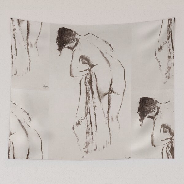 Item preview, Bather Drying Herself After Bath designed and sold by artofuniverse.