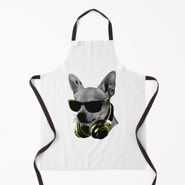 Item preview, Cool Chihuahua Dog Sunglasses Headphones designed and sold by marke770.