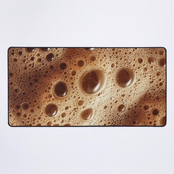 Item preview, Espresso Coffee Foam Texture Realistic 3D Latte Crema Bubbles designed and sold by LYAN-STORE.