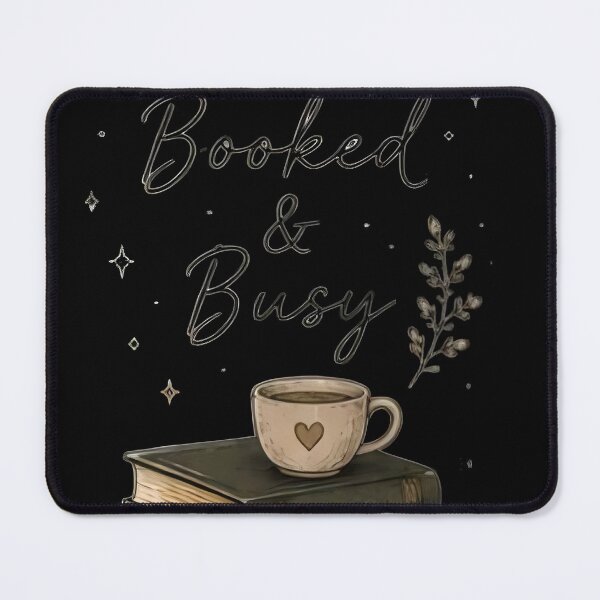 Item preview, Booked and Busy Cottagecore Book Lover Tee designed and sold by AuraGraphicsIn.