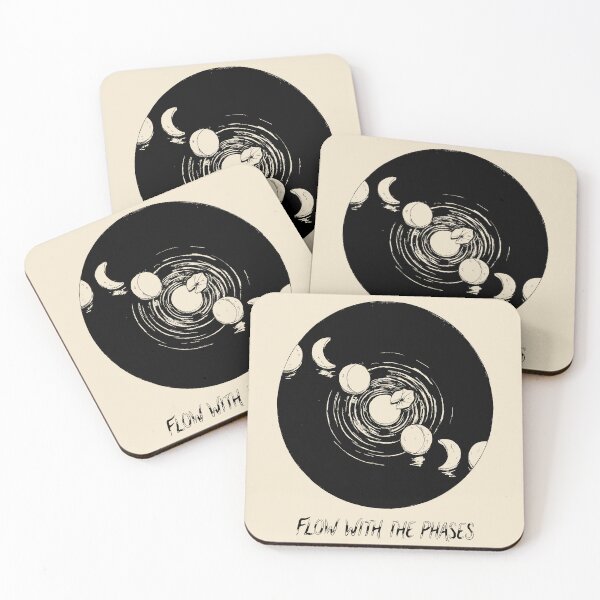 Item preview, Nocturnal Reflection Path - Moon Phases designed and sold by bapupa.