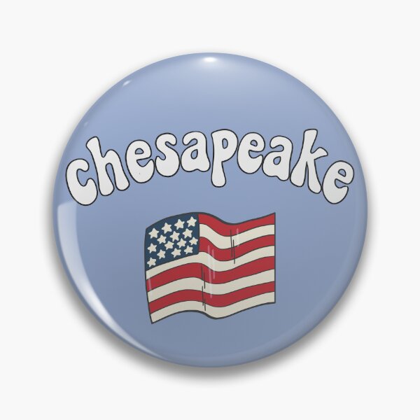 Item preview, Chesapeake Virginia Cute Pastel Skyline designed and sold by HowToCanadian.