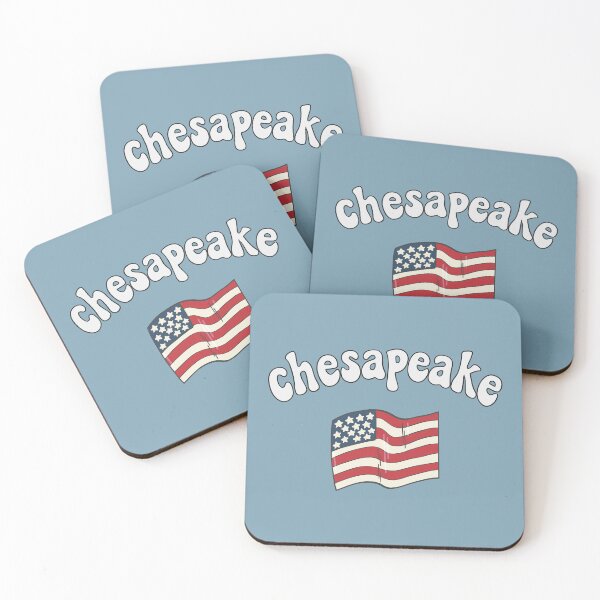 Item preview, Chesapeake Virginia Cute Pastel Skyline designed and sold by HowToCanadian.