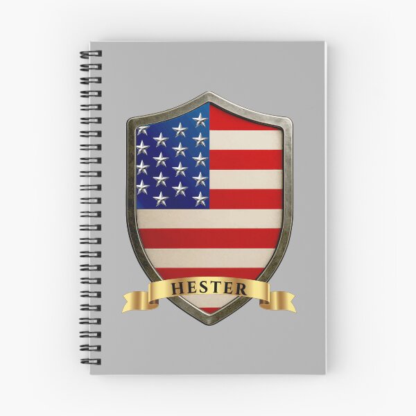 Artikelvorschau, Hester American Heritage Wappenschild entworfen und verkauft von Highlandkings.