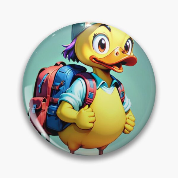 Item preview, Adventurous duck designed and sold by ZeusGallery.