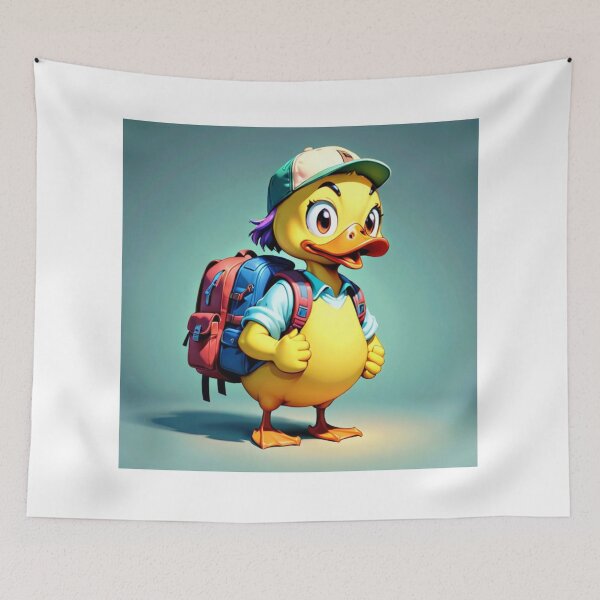 Item preview, Adventurous duck designed and sold by ZeusGallery.