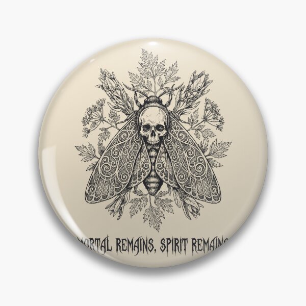 Item preview, Death’s Head Eternal Guardian - Moth Spirit designed and sold by bapupa.