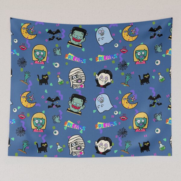 Item preview, Cute monster friends designed and sold by kanaehonkawa.