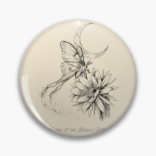 Item preview, Luna Spirit Astral Flight - Witchy Moth Spirit designed and sold by bapupa.