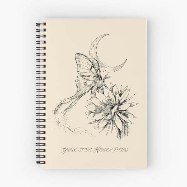 Item preview, Luna Spirit Astral Flight - Witchy Moth Spirit designed and sold by bapupa.