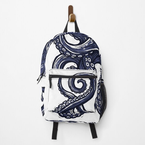 Item preview, Vintage Linocut Octopus Sea Monster designed and sold by seven things shop.
