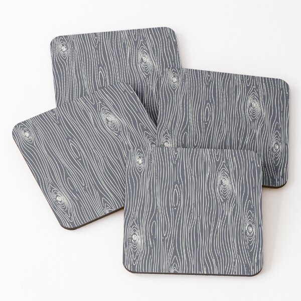 Item preview, Faux Bois Woodgrain Japandi Organic Texture charcoal grey designed and sold by RenattaZare.