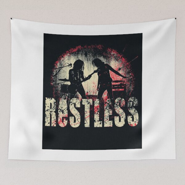 Item preview, Restless Rock Energy - Grunge Indie Concert Illustration designed and sold by aminomen.