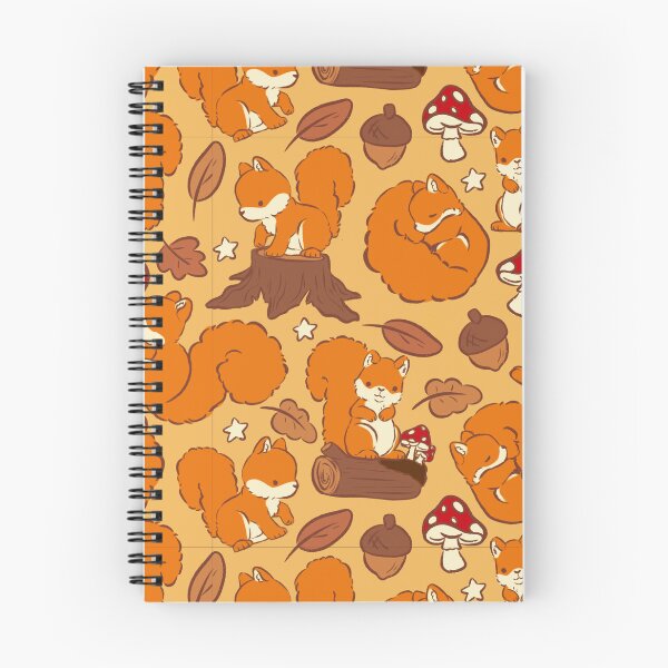Item preview, cute squirrels for fall  designed and sold by Arty and Awkward.
