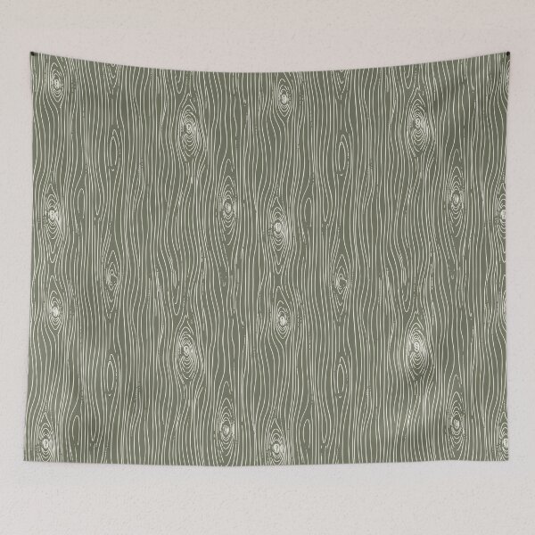 Item preview, Faux Bois Woodgrain Japandi Organic Texture olive grey designed and sold by RenattaZare.