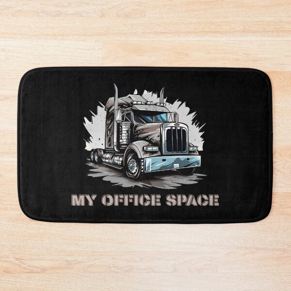 Item preview, Truck Life Office Space Trucker designed and sold by ArtStudiobyIta.