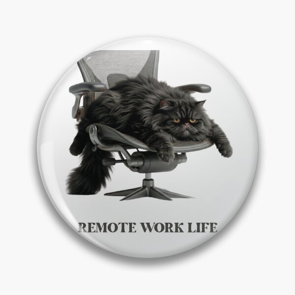Item preview, Funny Cat Gift Remote Work Life Black Cat Humor Developer Shirt designed and sold by Dev Mode.