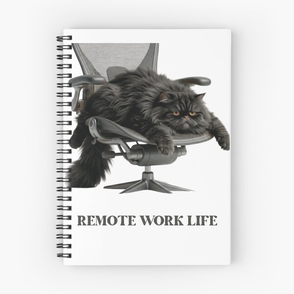 Item preview, Funny Cat Gift Remote Work Life Black Cat Humor Developer Shirt designed and sold by Dev Mode.
