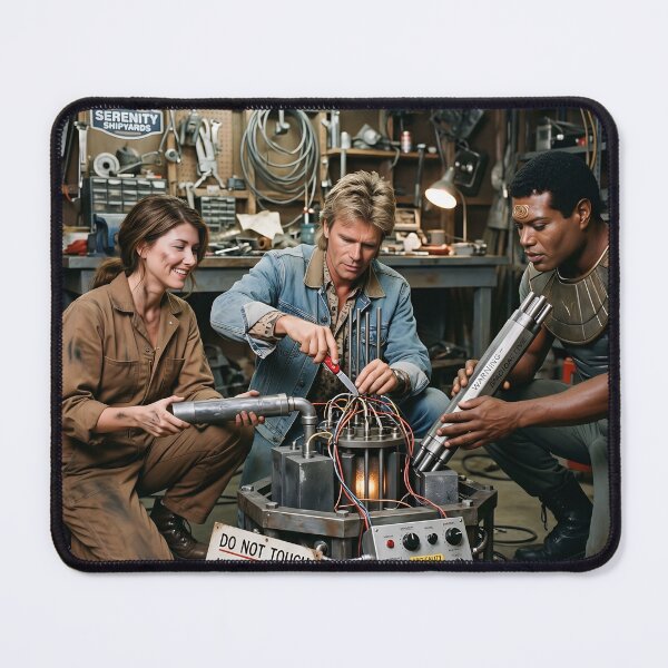 Item preview, Kaylee, MacGyver and Teal’c building nuclear reactor designed and sold by WiseBow.