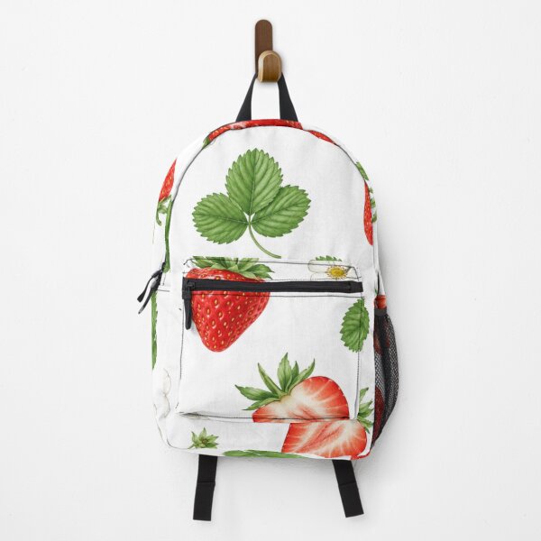 Item preview, Watercolor Strawberry Pattern | Cute Summer Fruit Botanical Seamless Design designed and sold by DreamPixelPrint.