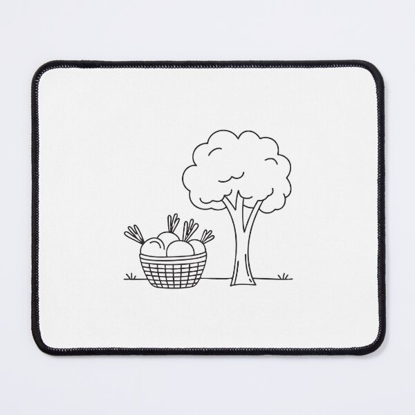 Item preview, Turnip Near Harvest Basket Under Tree designed and sold by rasagamastore.